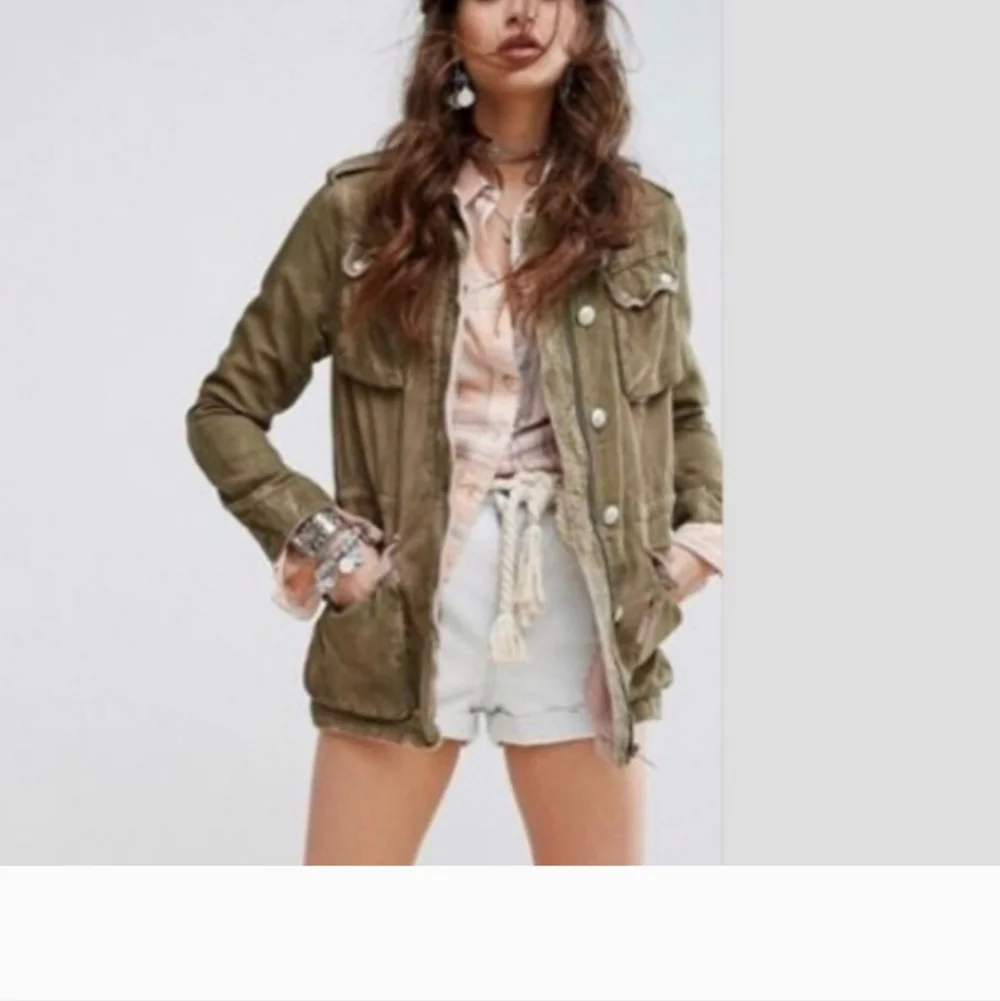 FREE PEOPLE Military Jacket - Picture 3 of 9